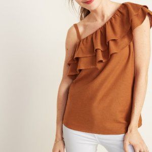 Old Navy One Shoulder Ruffle Top